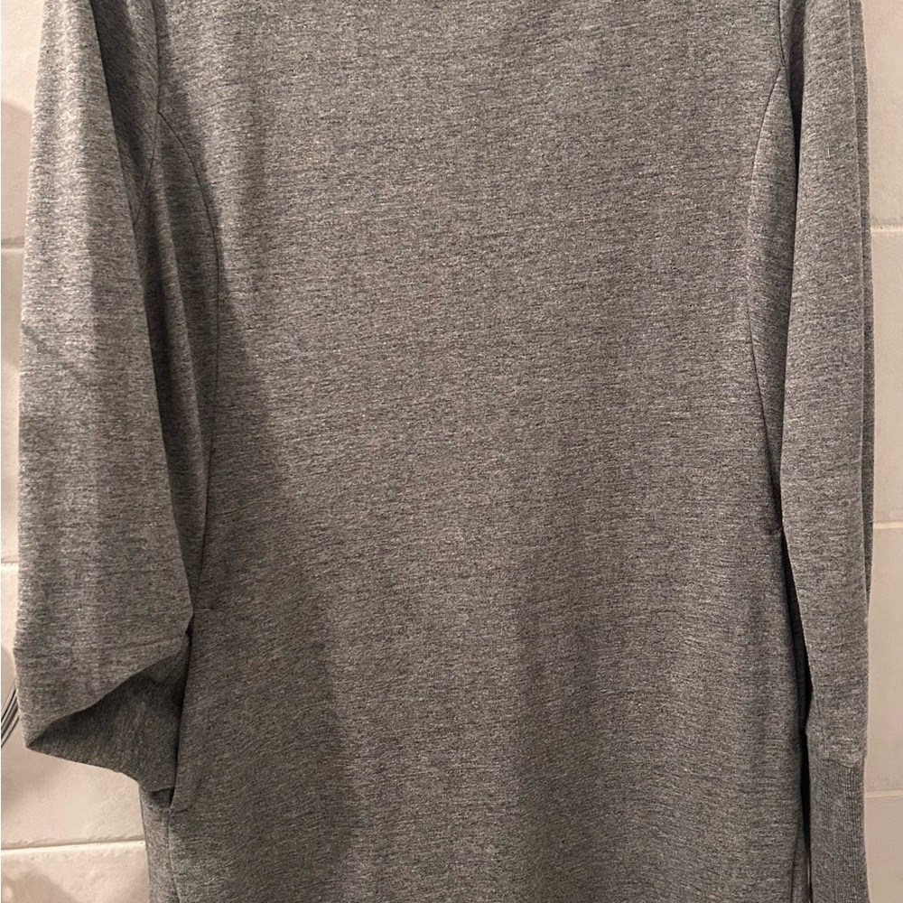 Gray Long Sleeve Women's Dress